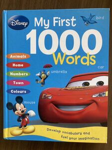 My First Dictionary 1000Words ディズニー　英語ことば辞典　知育 English 