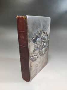 シルバー 金属装丁 聖書 1902 アンティーク 古書 洋書