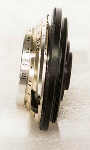 Meyer-Optik Domiplan 1:3.5 f=30mm　PENTACON Penti IIのレンズをL39仕様に【L39マウントレンズ】【改造レンズ】