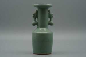 中国 南宋 龍泉 宋代 天龍寺 陶磁器 青磁 花瓶