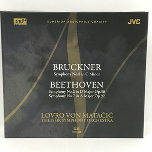 6 ブルックナー:交響曲 第8番 / ベートーヴェン:交響曲 第2番&第7番 マタチッチ指揮 NHK交響楽団( XRCD) 日本ビクター CD