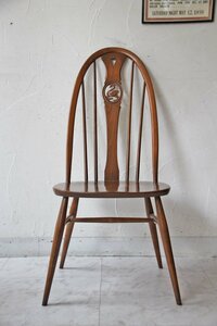 ■店頭価格￥４４０００■アーコール スワンチェア６■英国　Ercol ヴィンテージチェア 木製・古木椅子■イギリスビンテージ