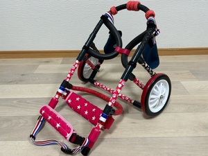 犬用車椅子、コーギー用2輪車、犬の車椅子