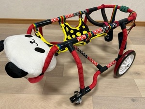 犬用車椅子、柴犬用４輪車、犬の車椅子