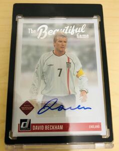 David Beckham 2021-22 Panini Donruss Soccer Auto 直筆サインカード ベッカム (要概要欄確認)
