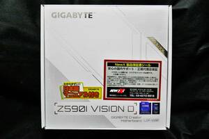■Mini-ITX■GIGABYTE Z590I VISION D LGA1200 無線LAN内蔵 動作確認済