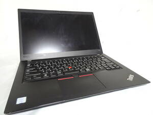 Lenovo ThinkPad T480s 14型 ノートパソコン 第8世代 インテル Core i7 8550U メモリ8GB Wi-Fi＋BT Webカメラ ブラック
