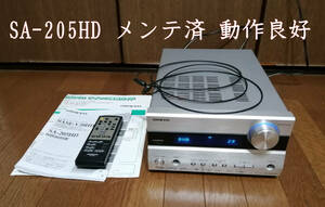 ONKYO オンキヨー SA-205HD　5.1chAVアンプ　動作良好・美品　sa-205hd