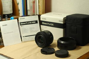 SIGMA ART 30mm F1.4 DC HSM ニコン用 単焦点レンズ Nikon Fマウント シグマ
