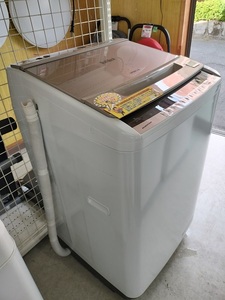 ④中古品 HITACHI 日立 BW-V80C 洗濯機 ビートウォッシュ 8kg ナイアガラビート洗浄 鹿児島発送 動作確認済