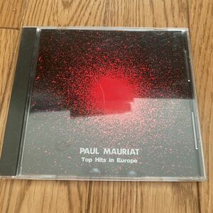 送料無料　ポールモーリア ヨーロッパ・トップ・ヒッツ　中古CD 
