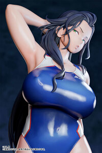 新品未開封 国内正規品 よし男先生オリジナルイラスト 女上司 競泳水着ver. 1/4 完成品フィギュア