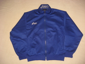 asics（アシックス）トレーニングジャケット (XGT320) サイズ O ブルー 良品