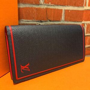 ★新品未使用★正規品★超極美品★LOUIS VUITTON ルイヴィトン タイガ ポルトフォイユ ブラザ 二つ折り 長財布 札入れ ☆1円スタート☆