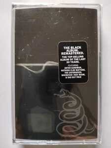 新品未開封カセットテープ メタリカ Metallica The Black Album　ブラック・アルバム 5thアルバム 限定盤