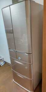三菱　MITSUBISHI　冷蔵庫　445L 2010年製　MR-E45R 光ビタミンUP　動くん棚　引取り可能