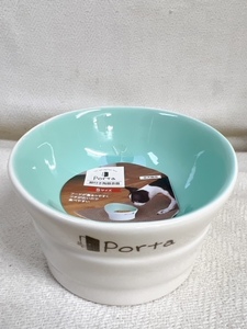 ●Porta ポルタ 脚付陶器食器 Sサイズ/全犬種用