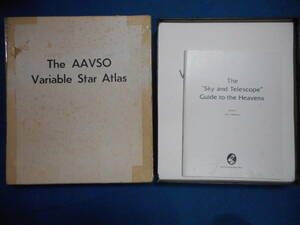 即決　1980年『AAVSO変光星星図 AAVSO VARIABLE STAR ATLAS』星座早見、天体観測、Astronomy, Star map, Celestial chart, Planisphere