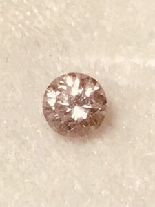 天然ピンクダイヤモンド　ルース　0.336ct SI-1 GIA グレーディング　中央宝石研究所　ダイヤモンド　グレーディング　レポート付き