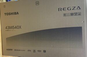 東芝 レグザ 43V型 4K液晶テレビ 43M540XREGZA TOSHIBA リビングまでに置いて可能