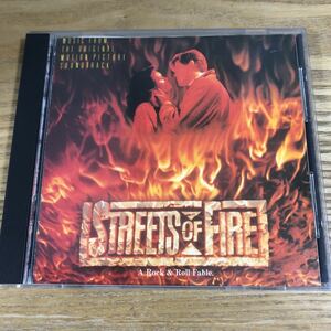 送料無料！即決！国内盤CD 映画　ストリート・オブ・ファイヤー　o.s.t. Streets of Fire サントラost ファイア サウンドトラックry cooder