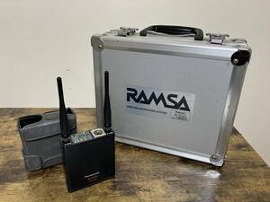 Panasonic RAMSA WX-RJ700A　キャリーケース付き