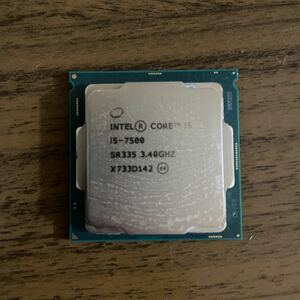 【送料無料】CPU Intel Corei5-7500 中古　