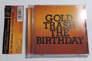 The Birthday GOLD TRASH　全28曲　2枚組BESTALBUM　動作確認済　帯あり　送料無料追跡有　チバユウスケ　映画スラムダンク主題歌バンド　
