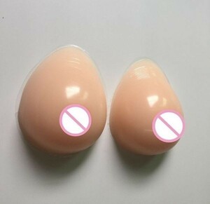 LDL3917# 左右ペア シリコンバスト 偽おっぱい シリコーン人工乳房 胸パッド ドラッグクイーンのための女装 新品