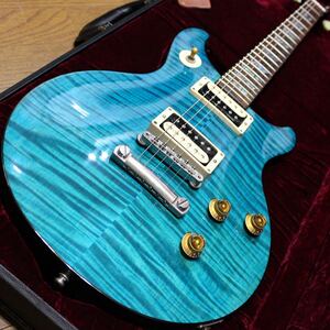 Gibson Custom ShopTak Matsumoto DC Standard Flame Top Aqua Blue 2nd Edition アクアブルー　極上木目 松本孝弘 ギター ギブソン