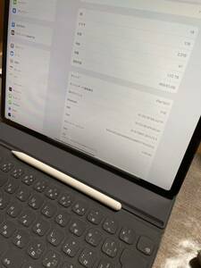 iPad Pro 第3世代　12.9インチ　1TB (純正キーボード、Apple Pencil付き)