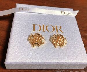 Christian Dior ディオール イヤリング ゴールド