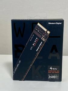 新品未開封 WESTERN DIGITAL WD Black SN750 NVMe SSD 4TB WDS400T3X0C