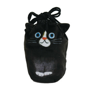 【■ECOUTE！】エクート！ E.minette　ニャンコ巾着　くろ　猫　黒猫