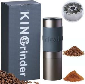 新品未使用 KINGrinder K2 手挽きコーヒーミル 粒度調整 ステンレス鋼刃