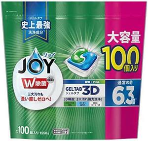 400個セット【4袋セット】ジョイ ジェルタブ 食洗機用洗剤 100個×4袋