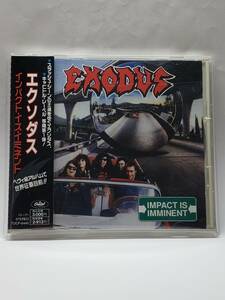 EXODUS／IMPACT IS IMMINENT／エクソダス／インパクト・イズ・イミネント／国内盤（1stプレス）CD／帯付／1990年発表／4thアルバム
