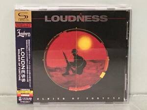 即決 / 高音質SHM-CD / LOUDNESS ラウドネス / SOLDIER OF FORTUNE　　生産限定盤　帯付CD