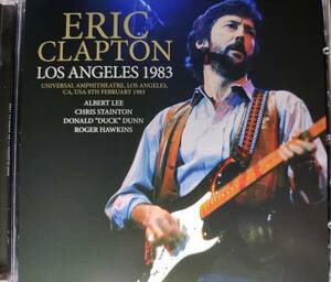 [送料込] Eric Clapton 1983 Los Angeles USA Live Albert Lee Donald Duck Dunn