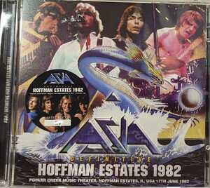 [送料込] Asia 1982年 ライブ Live At USA エイジア John Wetton Steve Howe Carl Palmer