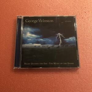 CD 国内盤 ライナー付 ジョージ ウィンストン ナイト デヴァイズ ザ デイ GEORGE WINSTON NIGHT DIVIDES THE DAY THE MUSIC OF THE DOORS 