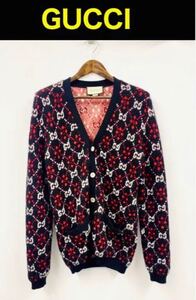 【美品】GUCCI グッチ GGダイヤモンド アルパカニット サイズS 定価253,000円