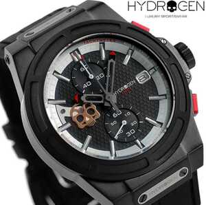 新品未使用品 国内正規品　ハイドロゲン HYDROGEN メンズ 腕時計 クオーツ OTTO CHRONO SKULL オットー クロノ スカル HW514415