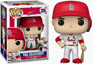 新品 ポール・エドワード・ゴールドシュミット（Paul Edward Goldschmidt）MLB ファンコ Pop! ビニールフィギュア 人形