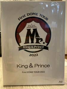 送料込み中古(特典有) 正規品 King & Prince First DOME TOUR 2022 〜Mr.〜 (初回限定盤) (2枚組) Blu-ray ブルーレイ