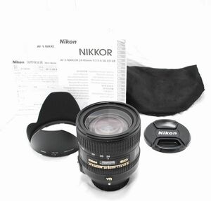 【新品級の超美品・メーカー保証書 付属品完備】Nikon ニコン AF-S NIKKOR 24-85mm f/3.5-4.5 G ED VR