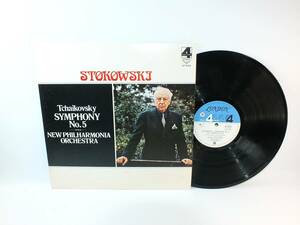 GT-9152 レオポルド・ストコフスキー　チャイコフスキー　交響曲　第５番　ホ短調　ニュー・フィルハーモニア管弦楽団　LP レコード
