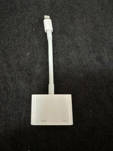 Apple 純正 Lightning Digital AVアダプタ MD826AM/A HDMI変換ケーブル　美品