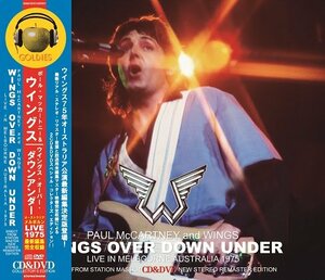 PAUL McCARTNEY & WINGS / WINGS OVER DOWN UNDER : LIVE IN MELBOURNE AUSTRALIA 1975 (2CD+DVD)　ビートルズ　ポールマッカートニー