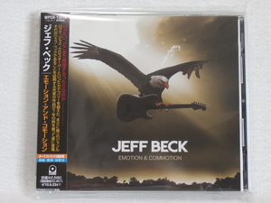 ＜新品同様＞　JEFF BECK　ジェフ・ベック　 /　エモーション・アンド・コモーション　　帯付　　　国内正規セル版　　